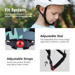 Adjustable Kids Bike Helmet with LED Light