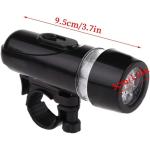 5-LED Bike Headlight and Tail Light Combo