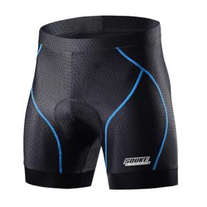 Souke Sports Men's 4D Padded Cycling Shorts