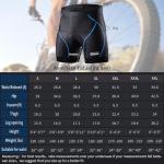 Souke Sports Men's 4D Padded Cycling Shorts