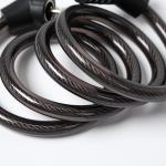 1.8m Black Bike Cable Lock