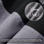 Sportneer Men's 3D Padded Mountain Bike Shorts