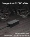 LECTRIC Electric Bike Battery Charger Compatible Models