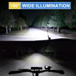 17 LED Bike Light, 25500 Lumen, 4 Modes