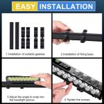 17 LED Bike Light, 25500 Lumen, 4 Modes