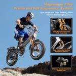 2000W Foldable Electric Bike with Fat Tires