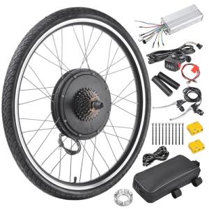 48V 1000W Electric Bike Conversion Kit 26" Wheel