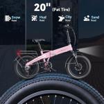 Jasion 1000W Electric Bike for Adults, 55 Mile Range