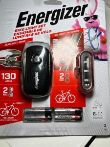 Energizer 130 Lumens Bike Light Set
