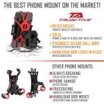 TruActive Universal Bike Phone Mount with 6 Bands