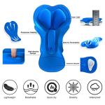 EZRUN Men's Lightweight 3D Padded MTB Shorts