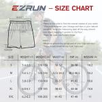 EZRUN Men's Lightweight 3D Padded MTB Shorts