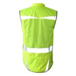Salzmann Scotchlite Cycling Vest in Lemon Tree