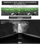 Men's Winter Cycling Fleece Pants - Breathable Black