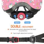 Unicorn Toddler Bike Helmet for Kids 1-8 Years