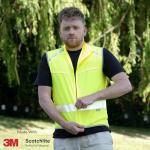 Salzmann Scotchlite Cycling Vest in Lemon Tree