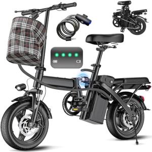 Compact Folding Electric Bike for Adults and Teens
