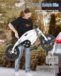 ANCHEER 14” Folding Electric Bike for Adults