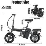 Compact Electric Bike for Adults and Teens