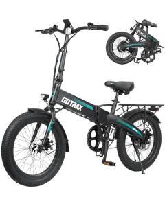 Gotrax R1 20" Folding Electric Bike, 40-Mile Range