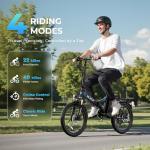 Varun Folding Electric Bike - 500W, 20" Commuter