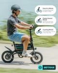 Gotrax Nano 14" Folding Electric Bike for Commuting