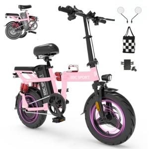 DDC SPORT Folding Electric Bike 750W Motor