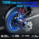 ZABLIZ 2-Seater Electric Bike, 45 Miles Range