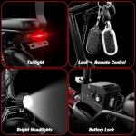 ZABLIZ 2-Seater Electric Bike, 45 Miles Range