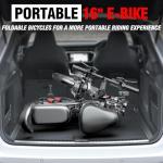 ZABLIZ 2-Seater Electric Bike, 45 Miles Range