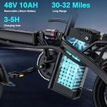 Folding Electric Bike for Commuters and Teens