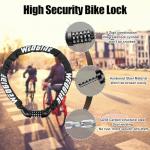 High-Security 5-Digit Bike Chain Lock