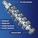 High-Security 5-Digit Bike Chain Lock