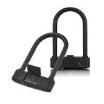 KENRONE Heavy-Duty 4-Digit Bike U-Lock