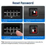 KENRONE Heavy-Duty 4-Digit Bike U-Lock