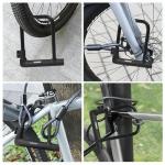 U-Lock with Security Cable and 3 Keys