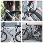 U-Lock with Security Cable and 3 Keys