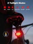 Cuvccn 1000 Lumen Bright Rechargeable Bike Lights