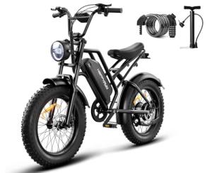 HAPPYRUN 1500W Electric Bike for All Terrain