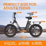 URLIFE 1000W Electric Bike for All-Terrain Riding