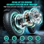 TST 1500W 20" Fat Tire All-Terrain E-Bike