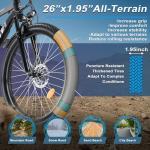 ZNH 26" Electric Mountain Bike with 10AH Battery