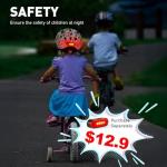 Adjustable Toddler Bike Helmet - Unicorn Design