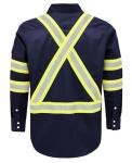 Hi-Vis Flame Resistant Men's Cycling Shirt