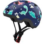 Dinosaur Toddler Bike Helmet with Adjustable Fit