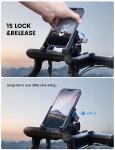 Lamicall Quick-Release Bike & Motorcycle Phone Holder