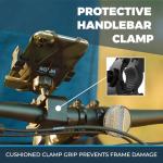 Bike and Motorcycle Phone Mount - Secure Holder