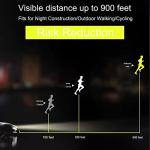 Cezmkio Reflective Safety Vest Set for Cycling