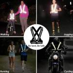 Cezmkio Reflective Safety Vest Set for Cycling