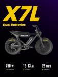 MACFOX X7L 750W Electric Bike for Commuting
